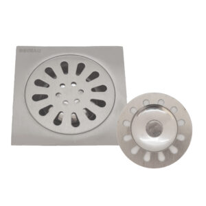 REJILLA DE BAÑO10X10CM CROMO
