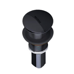 DESAGÜE POP UP PUSH PARA LAVAMANOS NEGRO