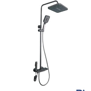 DUCHA BRIVA MANDO TIPO PIANO GUN METAL