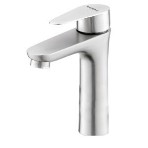 MEZCLADORA DE BAÑO DOBLE ALTURA RUAN CROMO