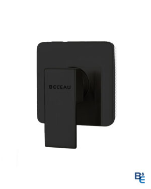 MEZCLADORA DE DUCHA CUADRADA NIZA NEGRO