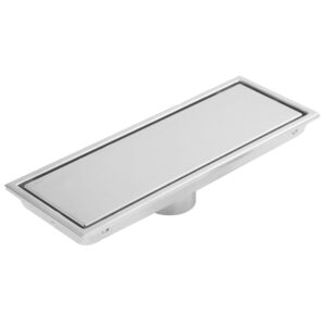 REJILLA 2" INVISIBLE DE 30X10 CM ANTIOLORES CROMO