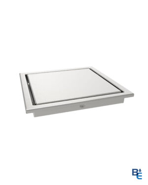 REJILLA 2" INVISIBLE DE 10X10 CM ANTIOLORES CROMO