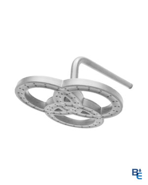 CABEZA Y BRAZO DE DUCHA SATURNO JR CROMO