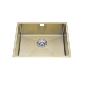 FREGADERO DELUX EMPOTRABLE DE UN POZO NANO GOLD