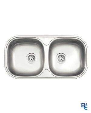 FREGADERO BAJO TOPE DOS POZOS