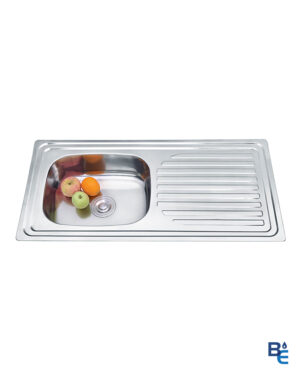 FREGADERO SOBREPUESTO DE UN POZO CON ESCURRIDOR