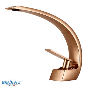 MEZCLADORA DE BAÑO LUNA ROSE GOLD