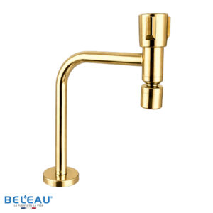 LLAVE DE BAÑO DOBLE ALTURA ORION GOLD