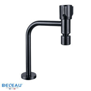 LLAVE DE BAÑO DOBLE ALTURA ORION GUN METAL