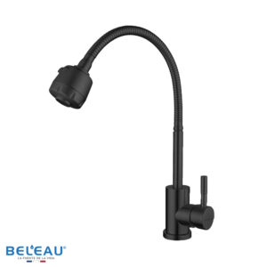 LLAVE DE COCINA DECK MOUNTED NEGRO
