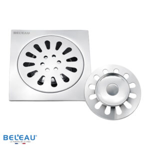 REJILLA DE BAÑO10X10CM CROMO