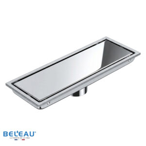 REJILLA 2" INVISIBLE DE 30X10 CM ANTIOLORES CROMO