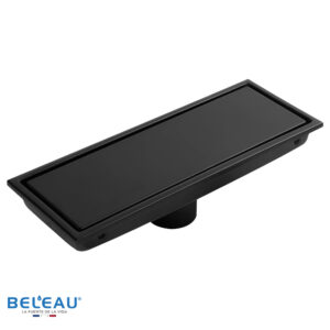REJILLA 2" INVISIBLE DE 30X10 CM ANTIOLORES NEGRO